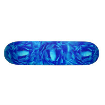 Monopatín color de rosa azul - personalizable