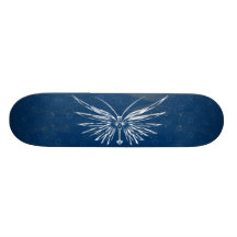 Monopatín de la mariposa del cráneo