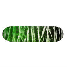 Monopatín de las ondas verdes