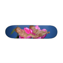 Monopatín de los bebés de la flor