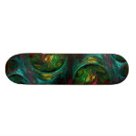 Monopatín del arte abstracto de Nova de la génesis