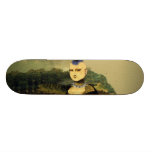 Monopatín del arte de la calle de Punka Lisa