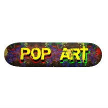 Monopatín del ARTE POP