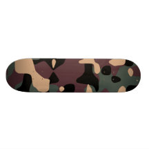 Monopatín del camuflaje