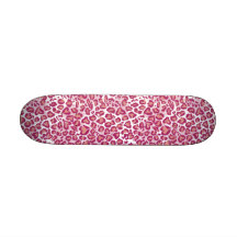 Monopatín del corazón del leopardo