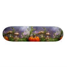 Monopatín del duendecillo de la calabaza