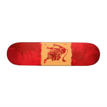 Monopatín del zodiaco de Leo