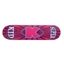 Monopatín estupendo de los chicas del niño