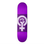 Monopatín femenino del símbolo
