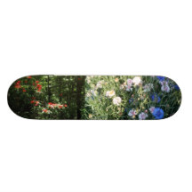 Monopatín floral