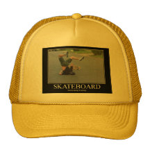 monopatín gorros bordados