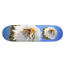 Monopatín intrépido de Eagle calvo