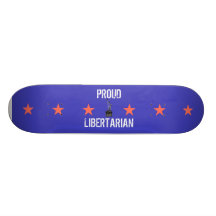 Monopatín libertario orgulloso