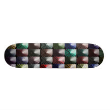 Monopatín modelado colorido