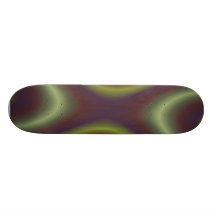 monopatín multi marrón-verde
