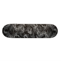 Monopatín negro de encargo de Camo