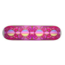Monopatín retro de Fuscia