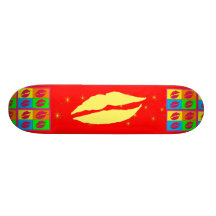 Monopatín rojo