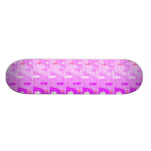 ¡Monopatín rosado Curvy de Camo!
