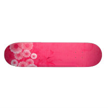 Monopatín (ROSADO) de la "FLOR HAWAIANA"