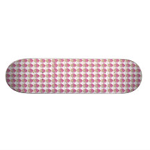 Monopatín rosado de la magdalena