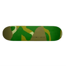 Monopatín verde de Camo