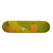 Monopatín verde de Camo de la caída