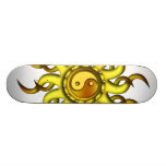 Monopatín, Yin Yang Sun, oro amarillo