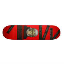 Monos en la cubierta 1 del espacio patineta personalizada
