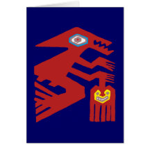 Monster Grußkarte