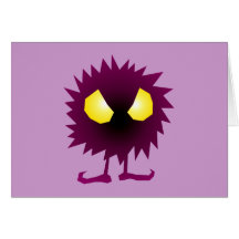 Monster Grußkarte