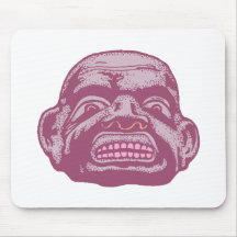Monster Stein stone Mousepads