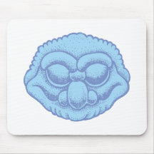 Monster Stein stone Mousepads