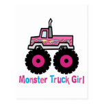 Monster truck tarjetas postales