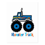 Monster truck tarjetas postales