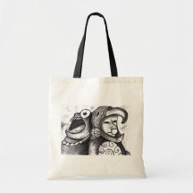 Monstruo azteca bolsa