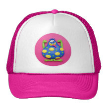 Monstruo azul gorras de camionero