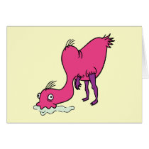 Monstruo de Drooly tarjetas