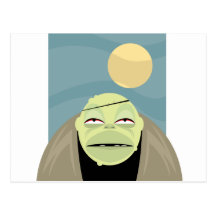 Monstruo de Frankenstein de la Luna Llena Postales