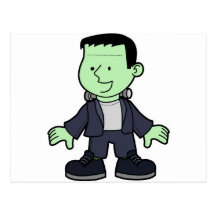 Monstruo de Frankenstein Tarjeta Postal