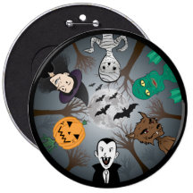 Monstruo de Halloween Pin