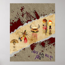 Monstruo de la comida poster