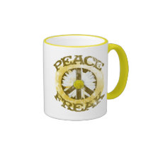 Monstruo de la paz tazas de café