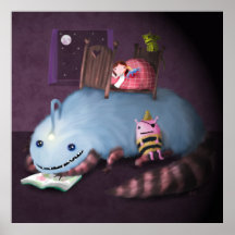 Monstruo debajo de la cama poster