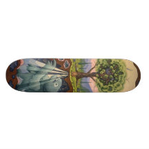 monstruo del árbol patin personalizado
