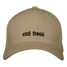 monstruo del Ctrl Gorra De Beisbol Bordada