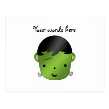 Monstruo lindo de Frankenstein Postal