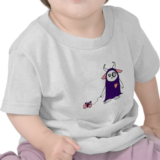 Monstruo presente camisetas
