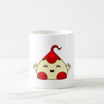 Monstruo rojo de las cosquillas de Kawaii Taza