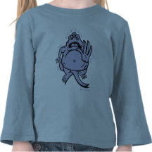 Monstruo temeroso camisetas